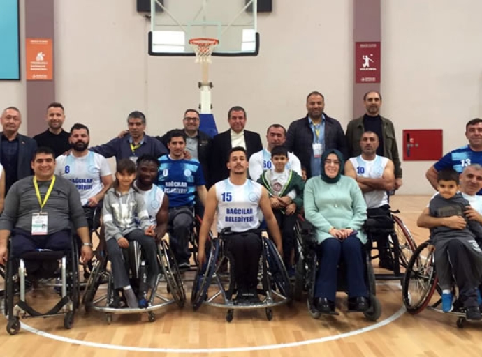 Tekerlekli Sandalye Basketbol Takımı, Gazişehir Gaziantep'i 78-71 yendi.