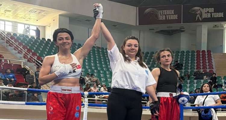 Emine Arslan Altın madalya kazandı