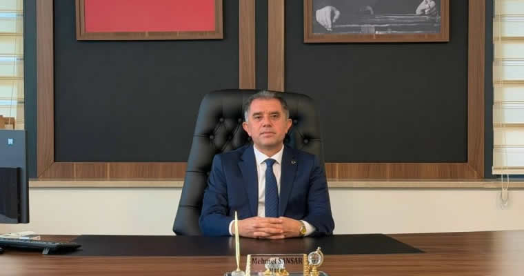 İlçe Milli Eğitim Müdürü Mehmet Sansar'dan Mesaj Var