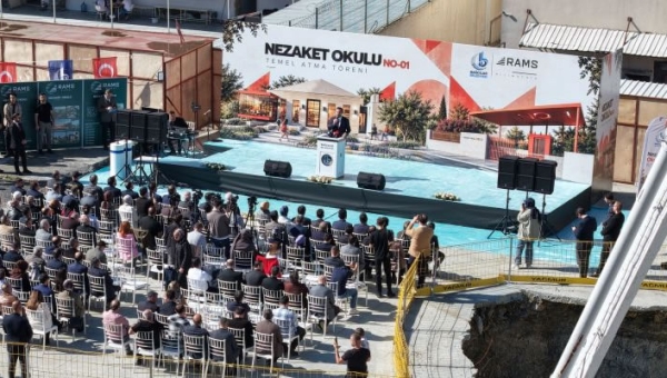Mahmutbey'de Nezaket Okulu’nun Temeli Atıldı